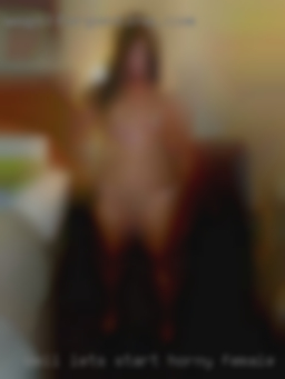 Well, let's start with horny female who.